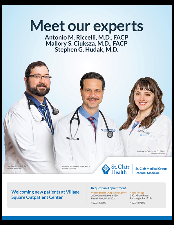 St. Clair Health Meet Our Experts Campaign
